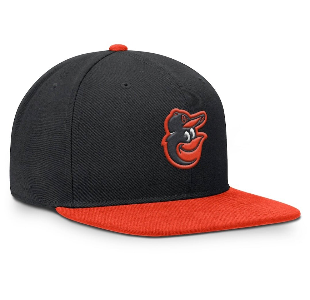 Baltimore Orioles Nike Primetime Pro Dri - FIT negra y naranja - Mundogorrasgc
