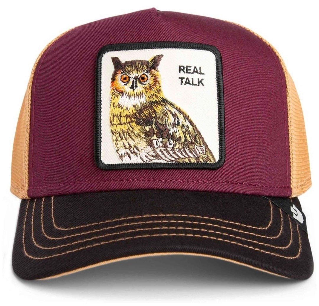 Gorra buho real talk goorin bros tricolor - Mundogorrasgc