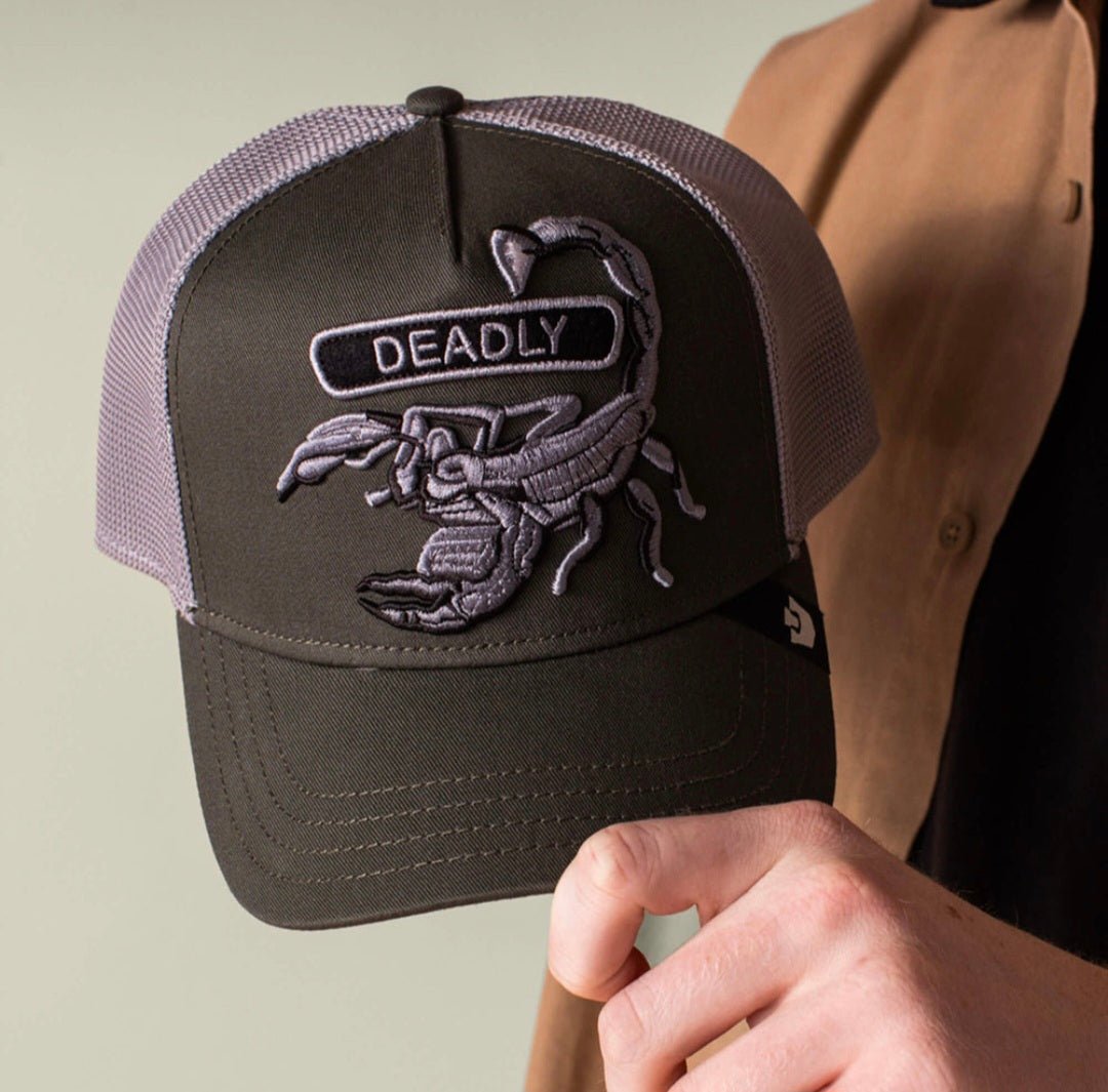 Gorra goorin bros verde escorpión deadly - Mundogorrasgc