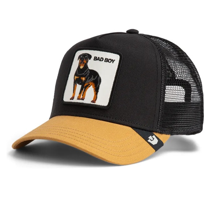 Gorra goorin bros bad boy rottweiler negra y khaki