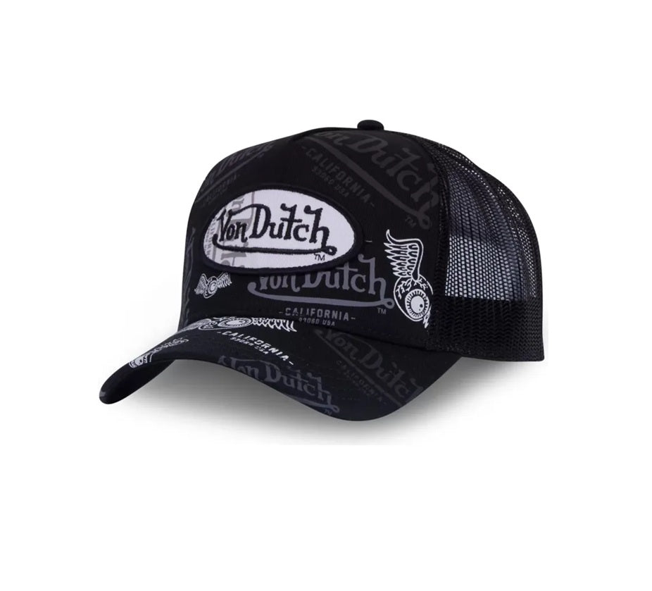 Gorra Trucker Von Dutch LE GRE negra