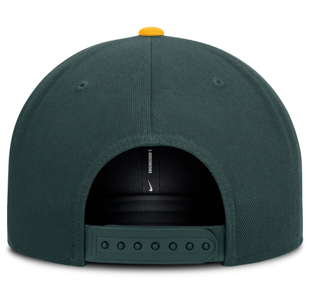 Nike Oakland Athletics Primetime Pro Dri - FIT Verde y Amarilla - Mundogorrasgc