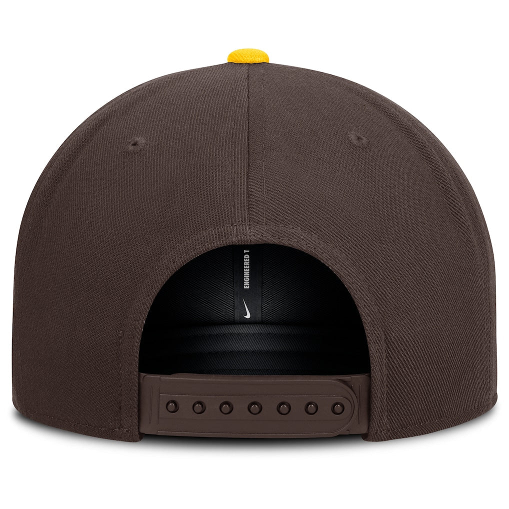 Nike San Diego Padres Primetime Pro Dri - FIT marrón y amarilla - Mundogorrasgc