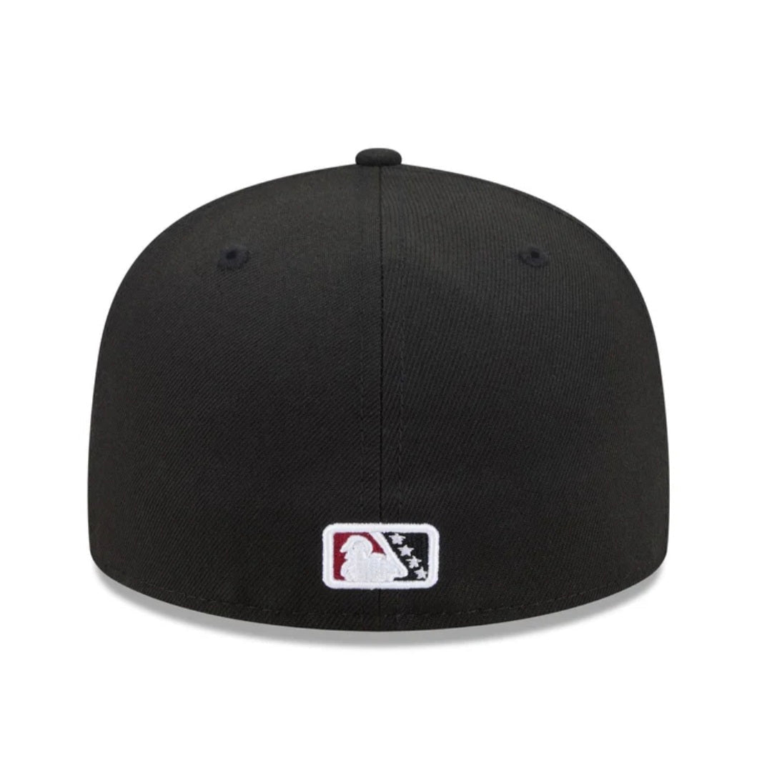 Sacramento River Cats Theme Night Black 59FIFTY Fitted MILB - Mundogorrasgc