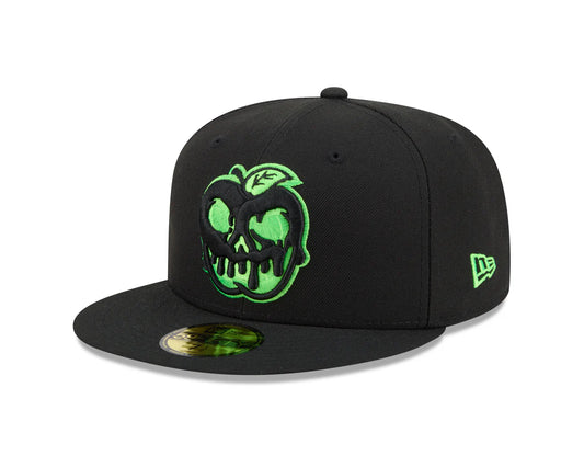 Gorra New Era 59FIFTY Negra hill city howlers poison apples