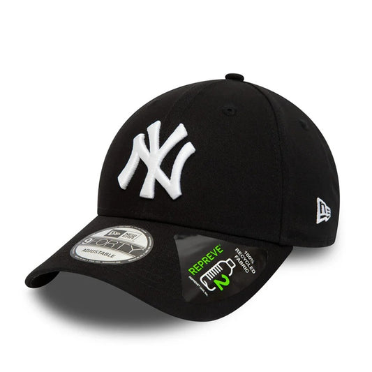 Gorra New Era NY Yankees Negra Repreve League Essential 9FORTY