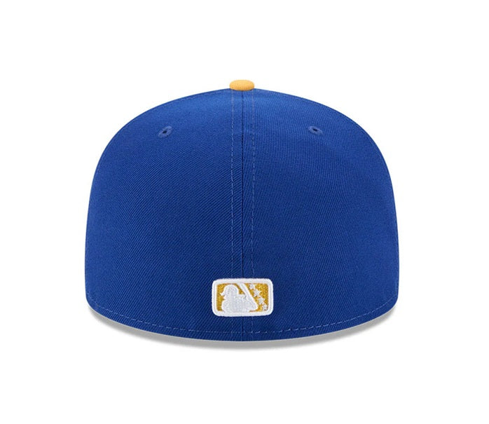 Gorra 59FIFTY azul y amarilla Barkansas Dizzys