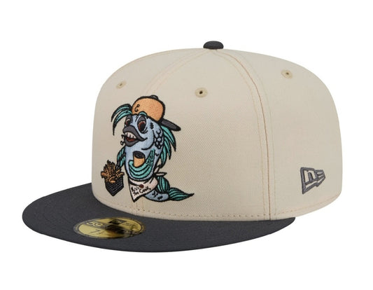 Gorra 59FIFTY Lake County Captains beige MILB