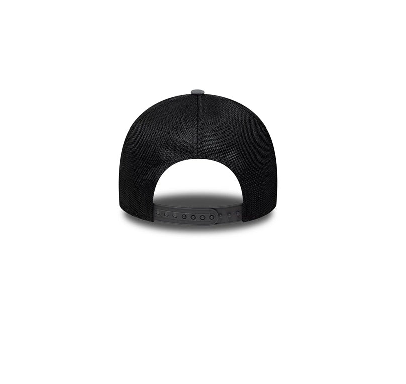 Gorra New Era E-Frame Trucker NY Yankees gris y negra