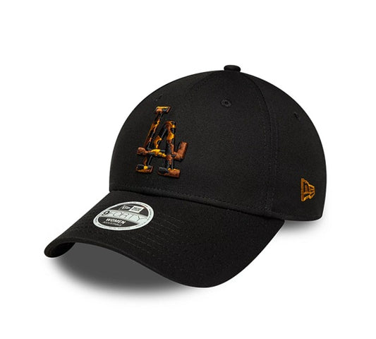 Gorra New Era 9FORTY Mujer LA Dodgers negra Tortoise