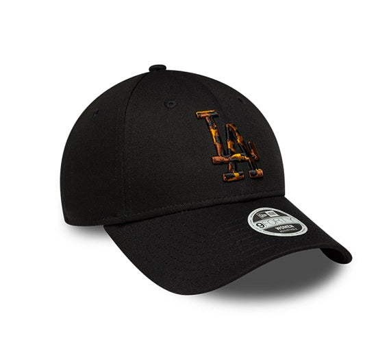 Gorra New Era 9FORTY Mujer LA Dodgers negra Tortoise