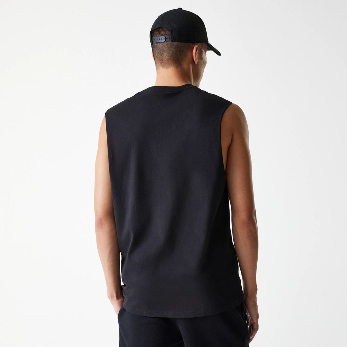 Camiseta sin mangas ny negra - new era - Mundogorrasgc