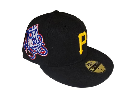 Gorra 59fifty Pirates negra World Series 76 parche - Mundogorrasgc