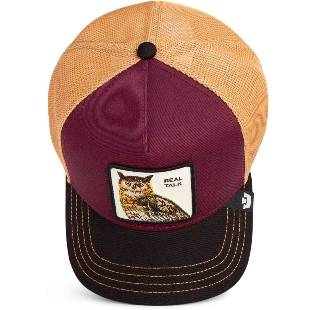 Gorra buho real talk goorin bros tricolor - Mundogorrasgc