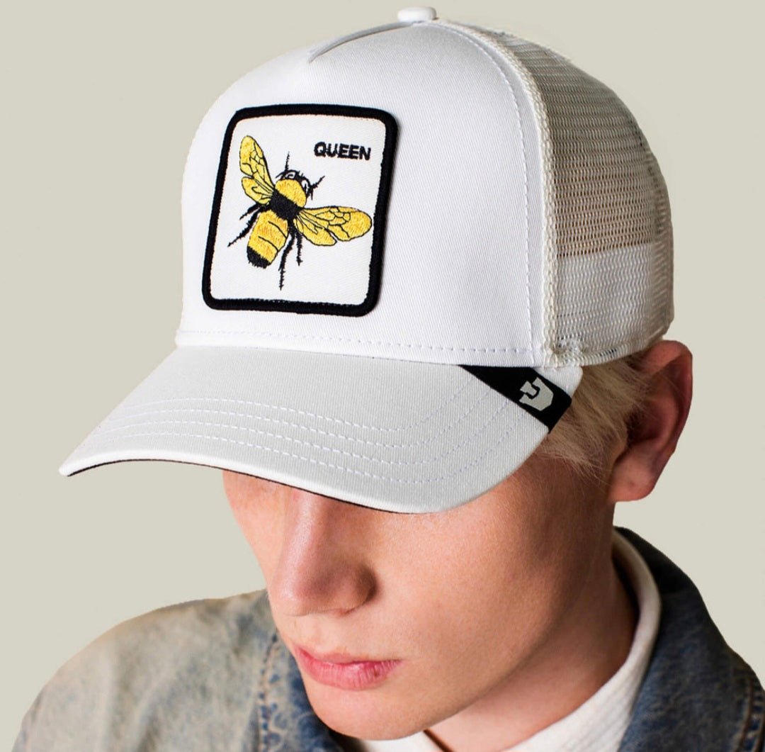 Gorra goorin bros blanca QUEEN abeja - Mundogorrasgc
