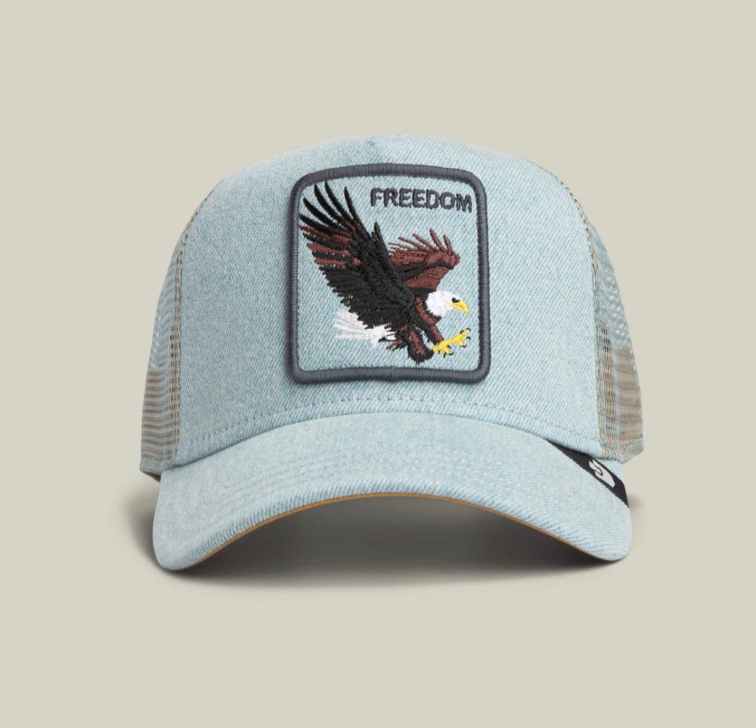Gorra goorin bros denim águila freedom - Mundogorrasgc