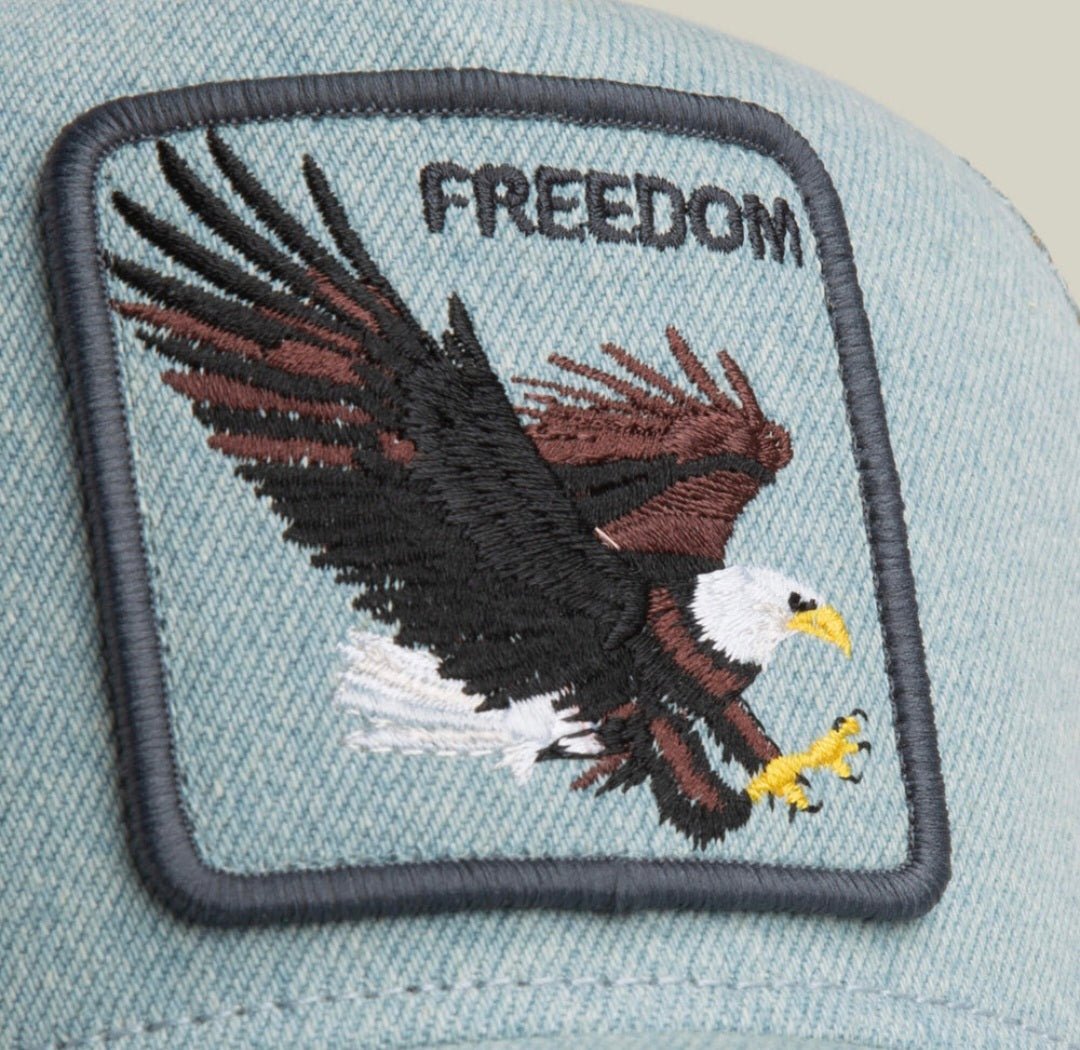 Gorra goorin bros denim águila freedom - Mundogorrasgc