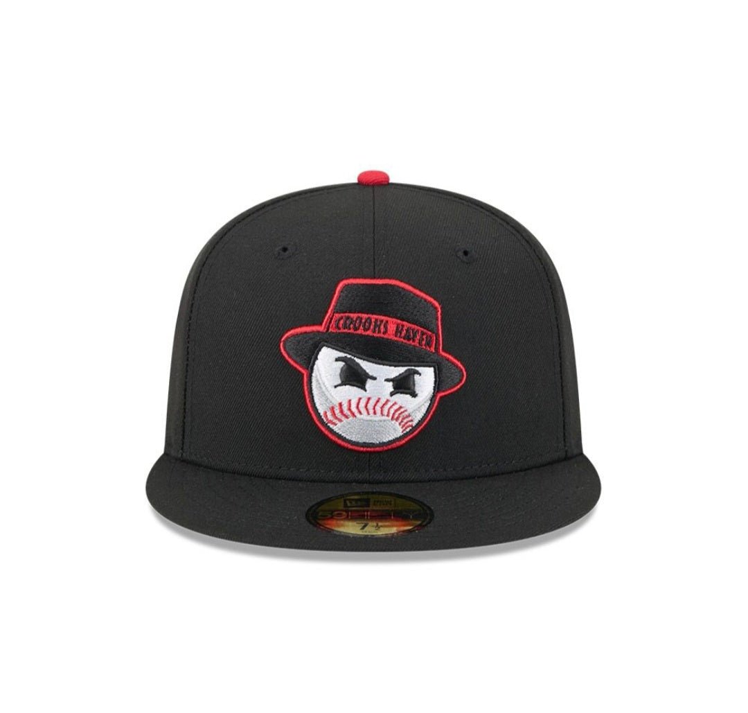 Gorra New Era St. Paul Saints Ghostly Gangster 59FIFTY Negra 2026 - Mundogorrasgc