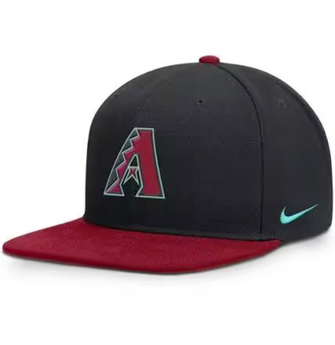 Gorra Nike Arizona Diamondbacks Negra Burdeos Snapback - Mundogorrasgc