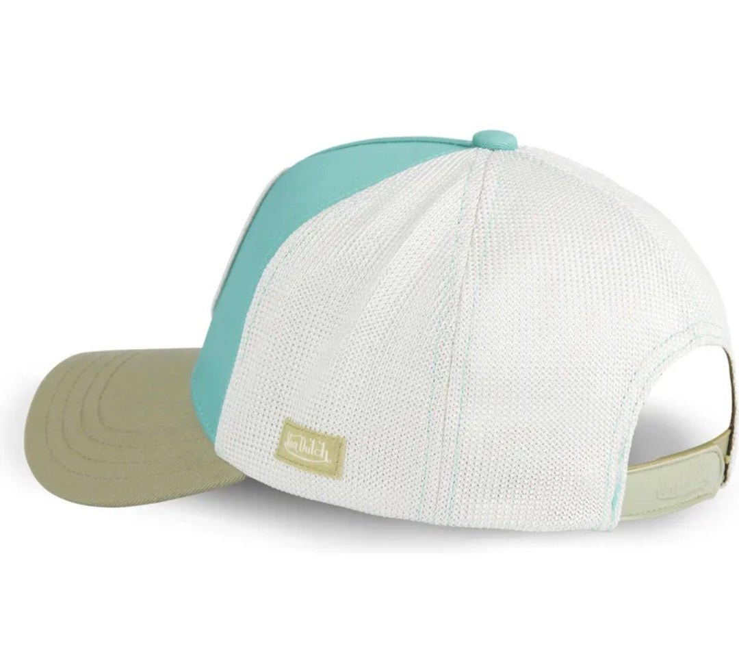 Gorra Trucker Von Dutch WILD04 – Azul y Verde - intershopgc - Tienda de gorras online - Maspalomas