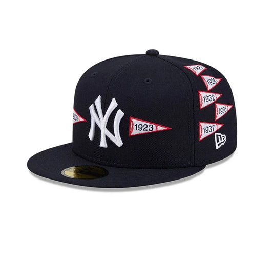 Gorra NY Yankees 59FIFTY Azul Marino MLB x Spike Lee flags