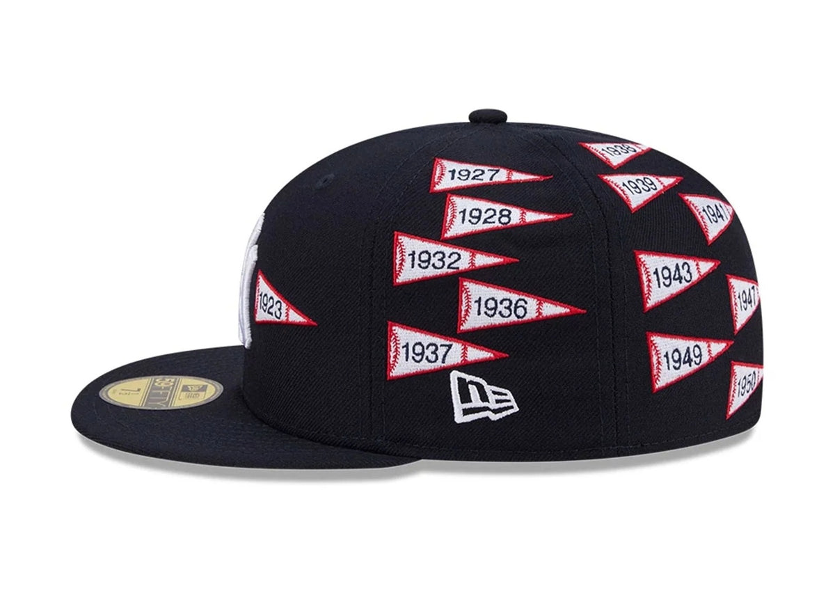 Gorra NY Yankees 59FIFTY Azul Marino MLB x Spike Lee flags