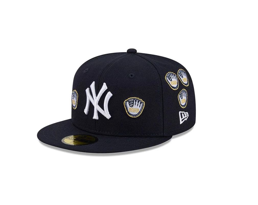 Gorra NY Yankees 59FIFTY Azul Marino MLB x Spike Lee gloves