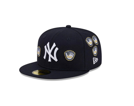 Gorra NY Yankees 59FIFTY Azul Marino MLB x Spike Lee gloves