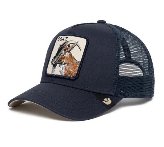Gorra GOAT la cabra goorin bros azul marino