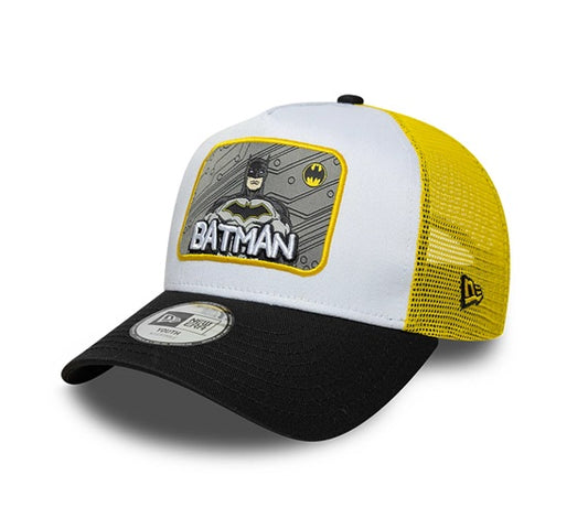 Gorra New Era Batman YOUTH Trucker Blanca – DC Comics