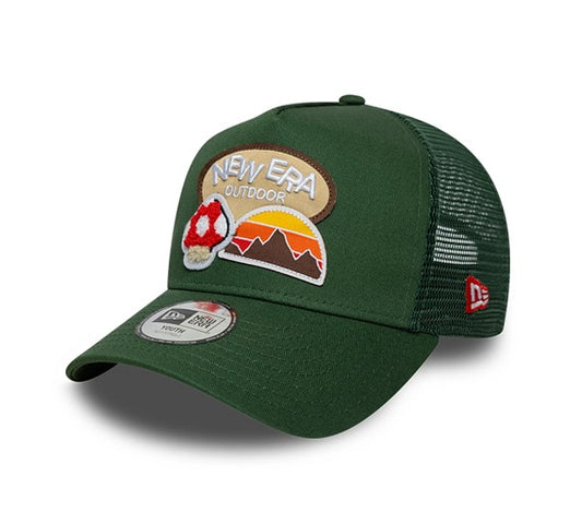 Gorra New Era Outdoor YOUTH Trucker Verde – Snapback Infantil