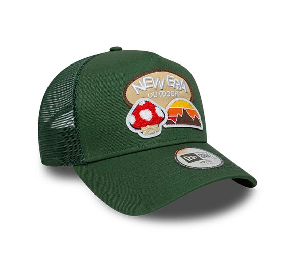 Gorra New Era Outdoor YOUTH Trucker Verde – Snapback Infantil