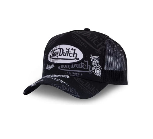 Gorra Trucker Von Dutch LE GRE negra